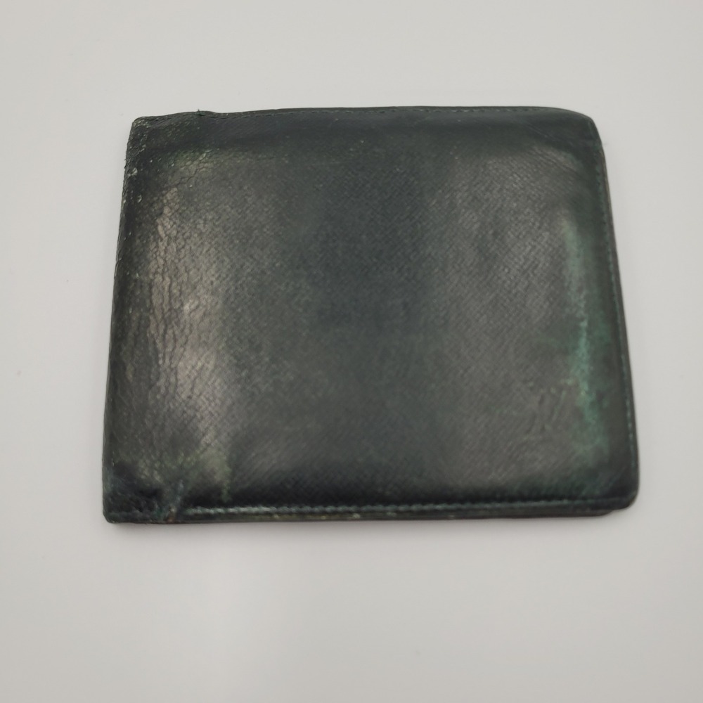 Louis Vuitton Taiga Bifold Wallet Epicea Green Leather VI0917 Mens France